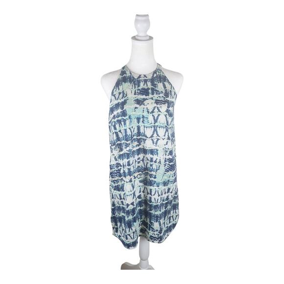 Nicole Miller Dresses & Skirts - Nicole Miller 100% Linen Sleeves Tank -Line Dress Multicolor Size XSmall